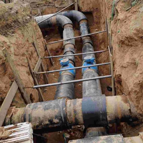 山东20#无缝钢管用于排水工程